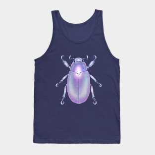 Holographic Beetle Tank Top